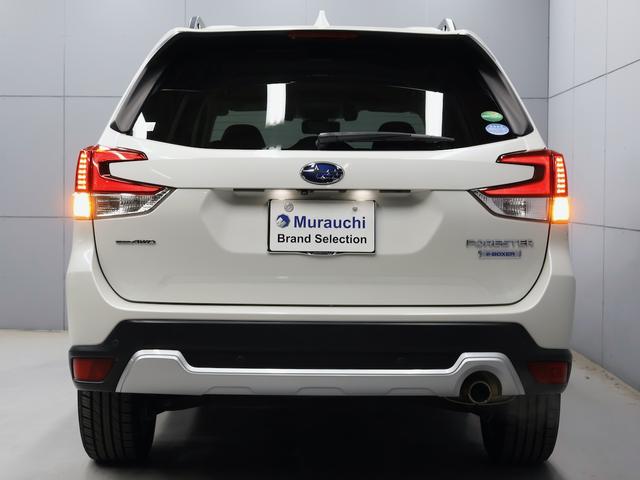 フォレスター アドバンス　１８インチＡＷ　電動テールゲート　Ｄインナーミラー　ルーフレール　アイサイトｖｅｒ３　１オナ　ナビ／ＴＶ　ＰＷシート　前後席ヒータ　茶革シート　前カメラ　左サイドカメラ　Ｂカメラ　ＡＷＤ　ＥＴＣ２．０（50枚目）