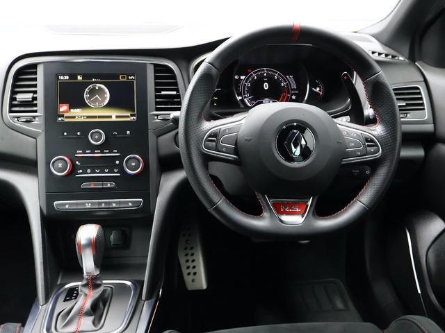 メガーヌ ルノー スポール LEDヘッドライト スマートキー クルーズコントロール シートヒーター ETC Bluetooth ブラインードスポットモニター バックカメラ 前後コーナーセンサー USB スペアキー(11枚目)