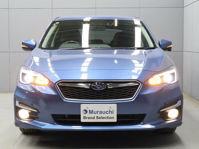 インプレッサスポーツ 1.6i-Lアイサイト Sスタイル LEDヘッドライト オートライト スマートキー&プッシュスタート ACC メモリーナビ ETC Bluetooth フルゼグTV USB サイドカメラ Bカメラ コーナーセンサー スペアキー 記録簿(3枚目)