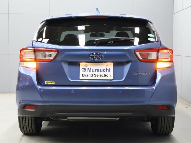 インプレッサスポーツ 1.6i-Lアイサイト Sスタイル LEDヘッドライト オートライト スマートキー&プッシュスタート ACC メモリーナビ ETC Bluetooth フルゼグTV USB サイドカメラ Bカメラ コーナーセンサー スペアキー 記録簿(43枚目)