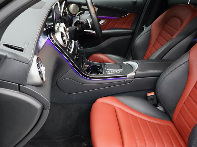 GLC GLC300 4マチック AMGライン 1オ-ナ- サンルーフ スマートキー ACC レザーシート シートヒーター メモリー機能付き電動シート 純正ナビ Bluetooth ETC 全周囲カメラ オートテールゲート 記録簿 スペアキーあり(43枚目)