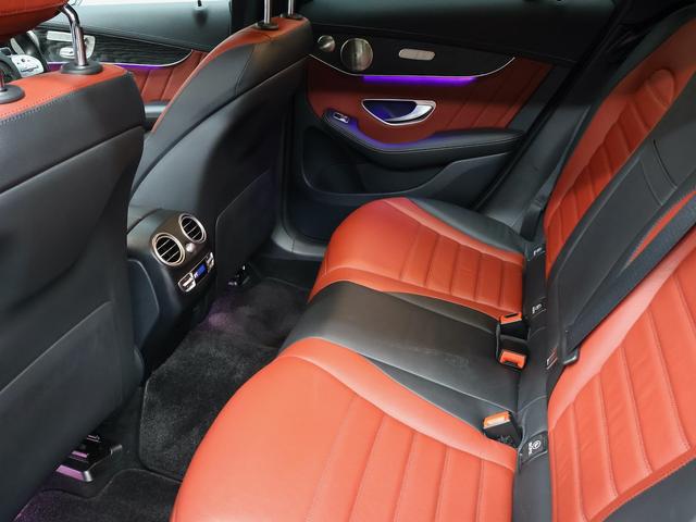 GLC GLC300 4マチック AMGライン 1オ-ナ- サンルーフ スマートキー ACC レザーシート シートヒーター メモリー機能付き電動シート 純正ナビ Bluetooth ETC 全周囲カメラ オートテールゲート 記録簿 スペアキーあり(45枚目)