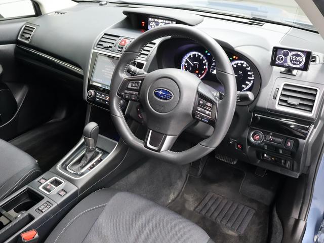 レヴォーグ １．６ＧＴアイサイト　４ＷＤ　ＬＥＤライト　前後フォグ　パワステ　ワンオナ　ナビＴＶ　シ－トＨ　運転席Ｐシート　追従式クルコン　　コーナーセンサー　左サイドカメラ　Ｆカメラ　Ｂカメラ　ＥＴＣ２．０　取説無し　スペアキー有り（9枚目）