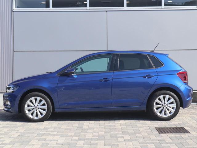 ポロ TSIハイライン App-Connect LEDヘッドライト ACC 障害物センサー 純正ナビ ETC バックカメラ ETC USB CD/DVD ISOFIX スマートエントリー デイライト 認定中古車保証付き(5枚目)