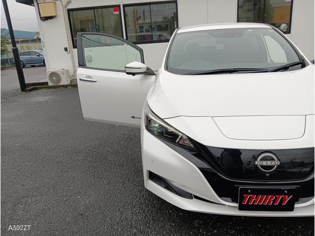 リーフ X Vセレクション 令和5年式 禁煙 プロパイロット Carplay 全周囲 ETC2.0 BSM 障害物センサー 純正ナビ Bカメ USB HDMI Bluetooth シートヒーター ステアリングヒータ 純正アルミ(59枚目)