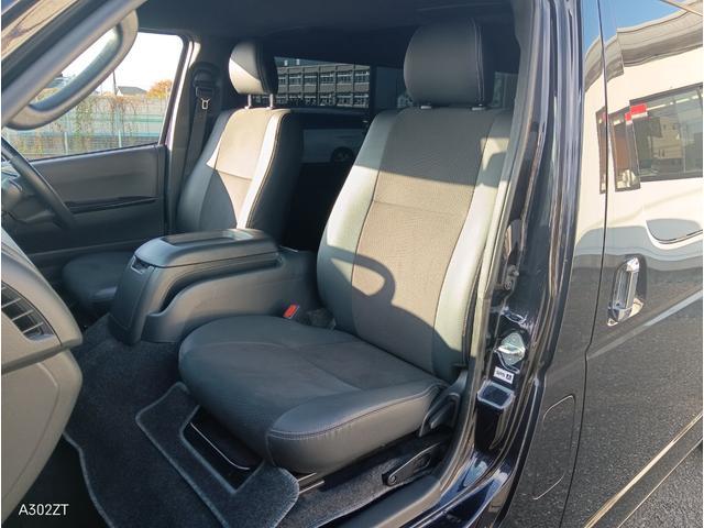 ハイエースバン スーパーＧＬ　ダークプライムＩＩ　１オーナー　ＴＴＳ　両側パワスラ障害物センサー　全周囲カメラ　デジタルインナーミラー　純正ナビ　Ｂカメラ　ＨＤＭＩ　ＵＳＢ　ＡＣ１００Ｖ　ＬＥＤヘッド　フォグ　ＥＴＣ　車線逸脱警告　２２０ブラック（46枚目）