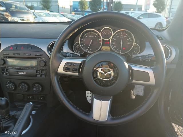 ロードスター ブレイズエディション　ＲＨＴ　６ＭＴ　ＢＢＳアルミ　ＴＥＩＮタワーバー　ＢＯＳＥ　ＣＤ　ＥＴＣ　レザーシート　シートヒーター　前フォグ（16枚目）