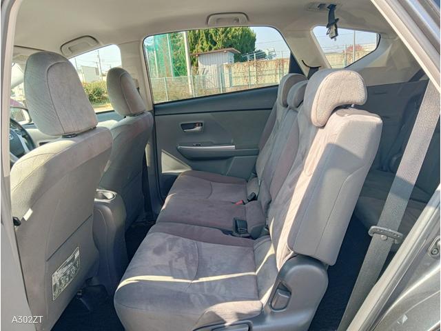 プリウスアルファ G 7人乗り クルコン LEDヘッド 前フォグ 純正ナビ Bluetooth フルセグ バックカメラ USB CD DVD プッシュスタート スマートキー 純正アルミ 禁煙車(51枚目)