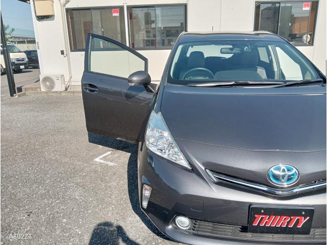 プリウスアルファ G 7人乗り クルコン LEDヘッド 前フォグ 純正ナビ Bluetooth フルセグ バックカメラ USB CD DVD プッシュスタート スマートキー 純正アルミ 禁煙車(61枚目)