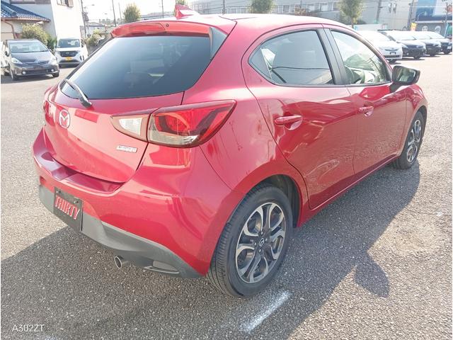 デミオ ＸＤツーリング　Ｌパッケージ　２０２４年タイヤ　ディーゼルターボ　クルコン　ＬＥＤヘッドライト　前フォグ　ＥＴＣ　　純正ナビ　バックカメラ　Ｂｌｕｅｔｏｏｔｈ　ＵＳＢ　ハーフレザーシート　純正アルミ　プッシュスタート　スマートキー（10枚目）