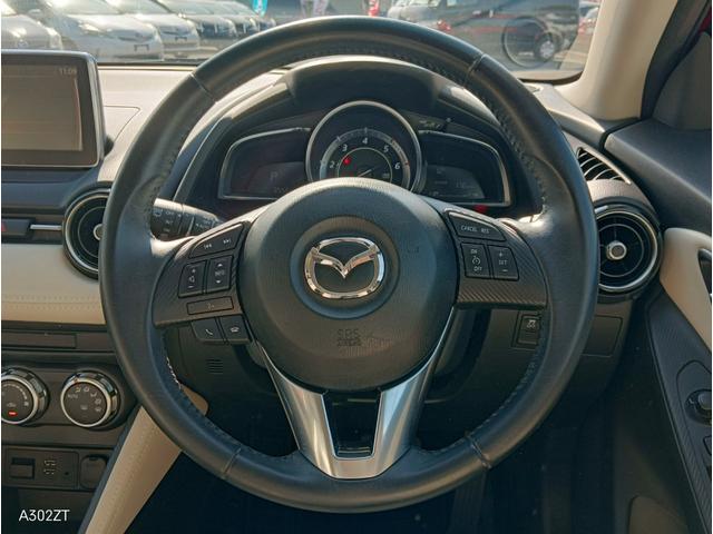 デミオ ＸＤツーリング　Ｌパッケージ　２０２４年タイヤ　ディーゼルターボ　クルコン　ＬＥＤヘッドライト　前フォグ　ＥＴＣ　　純正ナビ　バックカメラ　Ｂｌｕｅｔｏｏｔｈ　ＵＳＢ　ハーフレザーシート　純正アルミ　プッシュスタート　スマートキー（19枚目）