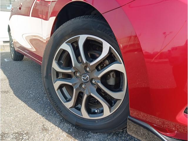 デミオ ＸＤツーリング　Ｌパッケージ　２０２４年タイヤ　ディーゼルターボ　クルコン　ＬＥＤヘッドライト　前フォグ　ＥＴＣ　　純正ナビ　バックカメラ　Ｂｌｕｅｔｏｏｔｈ　ＵＳＢ　ハーフレザーシート　純正アルミ　プッシュスタート　スマートキー（34枚目）