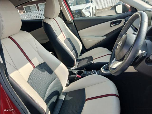 デミオ ＸＤツーリング　Ｌパッケージ　２０２４年タイヤ　ディーゼルターボ　クルコン　ＬＥＤヘッドライト　前フォグ　ＥＴＣ　　純正ナビ　バックカメラ　Ｂｌｕｅｔｏｏｔｈ　ＵＳＢ　ハーフレザーシート　純正アルミ　プッシュスタート　スマートキー（41枚目）