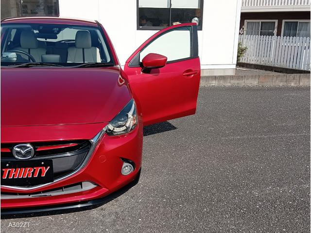 デミオ ＸＤツーリング　Ｌパッケージ　２０２４年タイヤ　ディーゼルターボ　クルコン　ＬＥＤヘッドライト　前フォグ　ＥＴＣ　　純正ナビ　バックカメラ　Ｂｌｕｅｔｏｏｔｈ　ＵＳＢ　ハーフレザーシート　純正アルミ　プッシュスタート　スマートキー（59枚目）