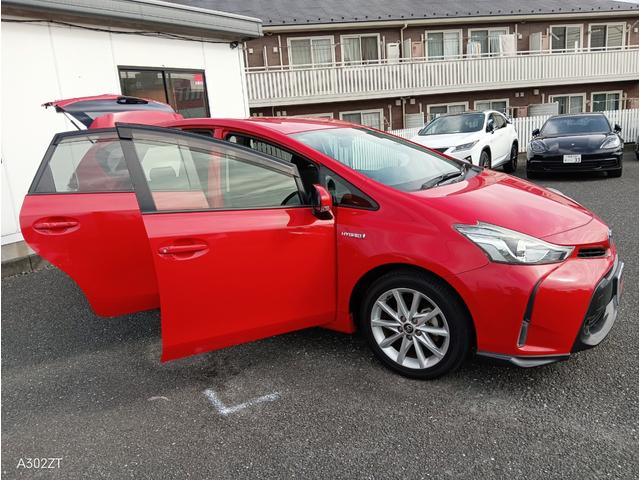 プリウスアルファ Sツーリングセレクション 禁煙車 純正エアロ LEDヘッドライト 前フォグ USB AUX 純正アルミ PUSHスタート スマートキー オートライト(53枚目)