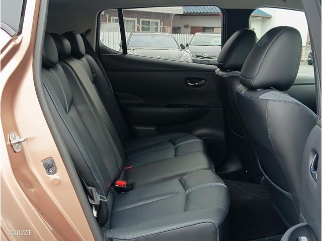 リーフ e+ X アーバンクロム 禁煙車 Carplay プロパイロット BOSEサウンド 全周囲カメラ 障害物センサー BSM ステアリングヒーター 純正ナビ フルセグ Bカメ Bluetooth USB ETC2.0 純正アルミ(45枚目)