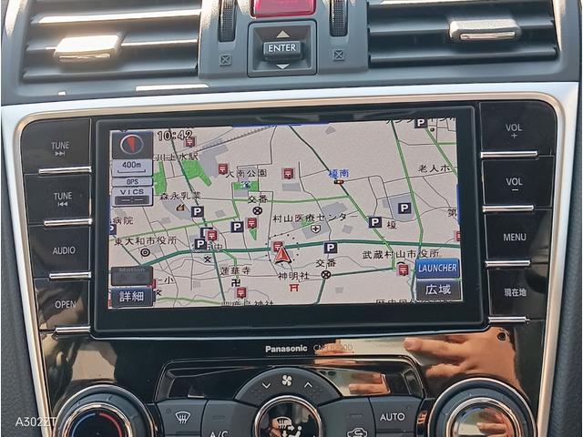 レヴォーグ １．６ＧＴ－Ｓアイサイト　１オナ　アイサイト　クルコン　純正ナビ　フルセグ　Ｂカメ　Ｂｌｕｅｔｏｏｔｈ　ＵＳＢ　ＥＴＣ　シートヒーター　レザーシート　電動シート　ＬＥＤヘッド　前後フォグ　スマートキー　ＰＵＳＨスタ　純正アルミ（3枚目）