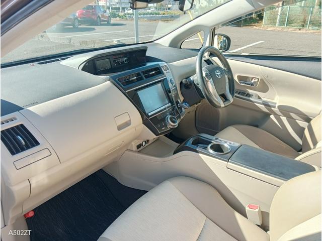 プリウスアルファ Ｇ　禁煙車　純正ナビ　フルセグ　Ｂｌｕｅｔｏｏｔｈ　Ｂカメ　ＣＤ　ＤＶＤ　ＥＴＣ　ＬＥＤヘッド　前フォグ　クルーズコントロール　車線逸脱警告　衝突軽減ブレーキ　スマートキー　ＰＵＳＨスタ－ト　純正アルミ（15枚目）