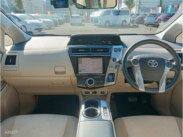 プリウスアルファ Ｇ　禁煙車　純正ナビ　フルセグ　Ｂｌｕｅｔｏｏｔｈ　Ｂカメ　ＣＤ　ＤＶＤ　ＥＴＣ　ＬＥＤヘッド　前フォグ　クルーズコントロール　車線逸脱警告　衝突軽減ブレーキ　スマートキー　ＰＵＳＨスタ－ト　純正アルミ（19枚目）