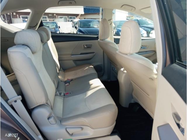 プリウスアルファ Ｇ　禁煙車　純正ナビ　フルセグ　Ｂｌｕｅｔｏｏｔｈ　Ｂカメ　ＣＤ　ＤＶＤ　ＥＴＣ　ＬＥＤヘッド　前フォグ　クルーズコントロール　車線逸脱警告　衝突軽減ブレーキ　スマートキー　ＰＵＳＨスタ－ト　純正アルミ（46枚目）