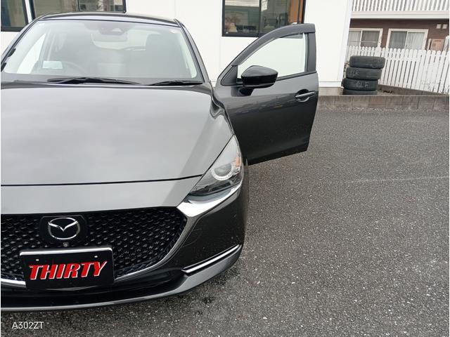 MAZDA2 15S ブラックトーンエディション ワンオーナー 全周囲カメラ ブラインドスポットモニター 障害物センサー 純正ナビ Bluetooth フルセグ CD DVD USB ETC オートライト LEDヘッド クルコン 純正アルミ 禁煙車(58枚目)