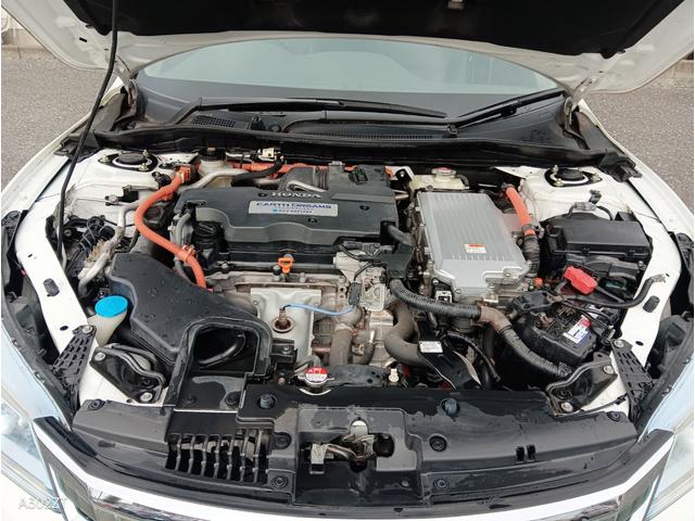 アコードハイブリッド ＥＸ　サンルーフ　黒革シート　シートヒーター　クルコン　衝突軽減ブレーキ　ＬＥＤヘッド　前フォグ　純正ナビ　Ｂカメ　フルセグ　Ｂｌｕｅｔｏｏｔｈ　ＥＴＣ　ＵＳＢ　電動シート　ＰＵＳＨスタート　禁煙車（39枚目）