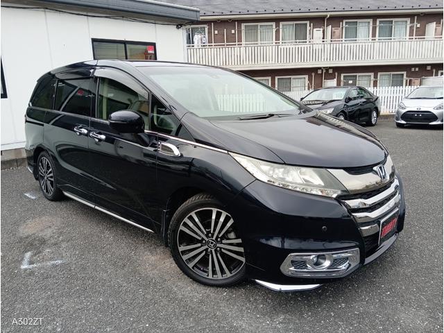 オデッセイ アブソルート・ＥＸ　フリップダウンモニター　アダプティブクルーズ　ＢＳＭ　バックカメラ　電動シート　前後ドラレコ　障害物センサー　サイドステップガーニッシュ　メッキフォグガーニッシュ　両側電動スライド１８インチ純正アルミ（6枚目）