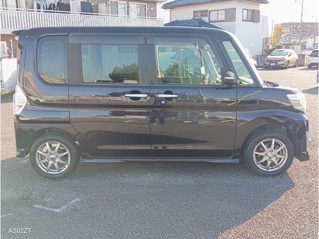 タント カスタムRS SA スマートアシスト 両側パワースライドドア ターボ スマートキー 純正ナビ ミラクルオープンドア CD/DVD再生 Bluetooth 禁煙車 衝突回避支援ブレーキ 衝突警告機能 誤発信抑制制御(7枚目)