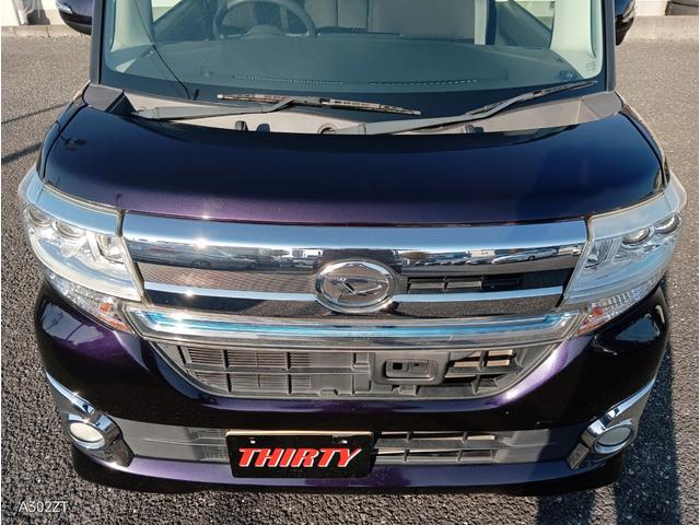 タント カスタムRS SA スマートアシスト 両側パワースライドドア ターボ スマートキー 純正ナビ ミラクルオープンドア CD/DVD再生 Bluetooth 禁煙車 衝突回避支援ブレーキ 衝突警告機能 誤発信抑制制御(56枚目)