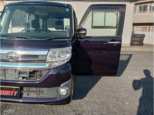 タント カスタムRS SA スマートアシスト 両側パワースライドドア ターボ スマートキー 純正ナビ ミラクルオープンドア CD/DVD再生 Bluetooth 禁煙車 衝突回避支援ブレーキ 衝突警告機能 誤発信抑制制御(58枚目)