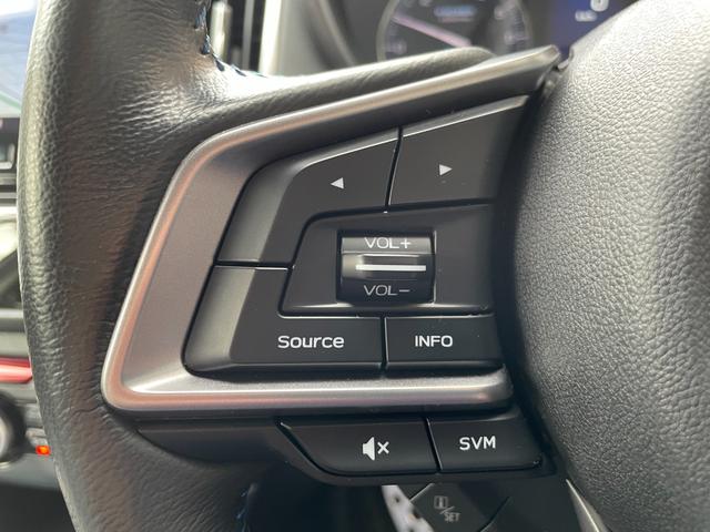 ＸＶ アドバンス　ワンオーナー　後期モデル　ブルーレザー　シートヒーター　パナソニック８インチビルトインナビ　バックカメラ　サイドカメラ　ＥＴＣ２．０　ドライブレコーダー　ブラインドスポット　ＡＶＨ　１８インチＡＷ（9枚目）