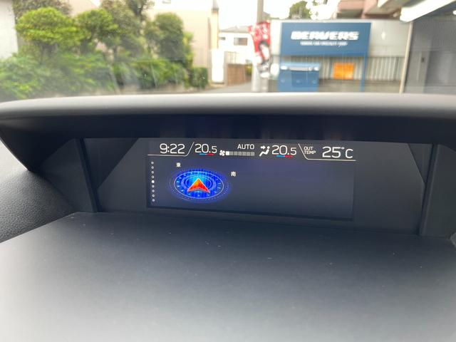 ＸＶ アドバンス　ワンオーナー　後期モデル　ブルーレザー　シートヒーター　パナソニック８インチビルトインナビ　バックカメラ　サイドカメラ　ＥＴＣ２．０　ドライブレコーダー　ブラインドスポット　ＡＶＨ　１８インチＡＷ（16枚目）