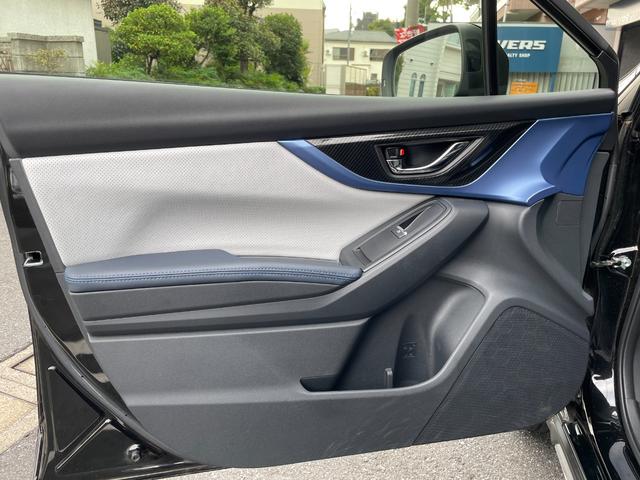 ＸＶ アドバンス　ワンオーナー　後期モデル　ブルーレザー　シートヒーター　パナソニック８インチビルトインナビ　バックカメラ　サイドカメラ　ＥＴＣ２．０　ドライブレコーダー　ブラインドスポット　ＡＶＨ　１８インチＡＷ（34枚目）