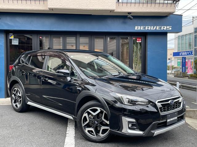 ＸＶ アドバンス　ワンオーナー　後期モデル　ブルーレザー　シートヒーター　パナソニック８インチビルトインナビ　バックカメラ　サイドカメラ　ＥＴＣ２．０　ドライブレコーダー　ブラインドスポット　ＡＶＨ　１８インチＡＷ（80枚目）