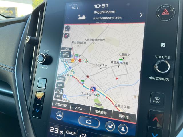 レヴォーグ GT-H EX ワンオーナー エアロパッケージ フローティングルーフスポイラー ドライブレコーダー ETC2.0 ナビ フロント/サイド/バックカメラ ブラインドスポットモニター パワーバックドア 18インチAW(40枚目)