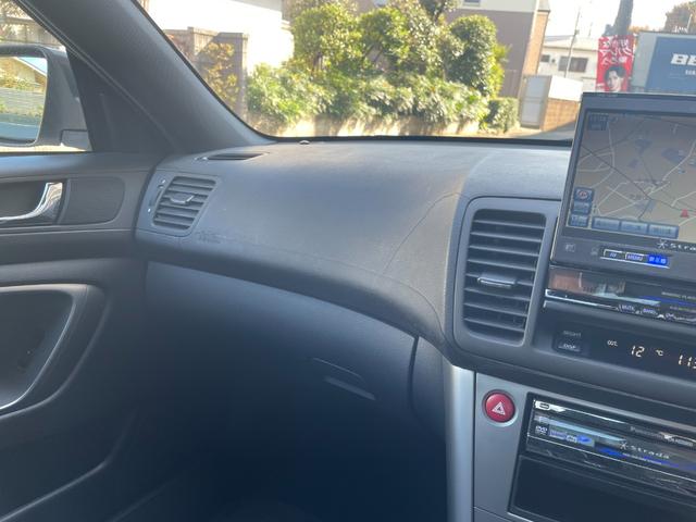 レガシィB4 ブリッツェン2005モデル 専用前後バンパー フロントグリル 専用ブラック本革シート シートヒーター 専用フロアカーペット 専用サイドシルプレート ブラックルーフトリム パナソニックストラーダナビ バックカメラ 社外17AW(47枚目)