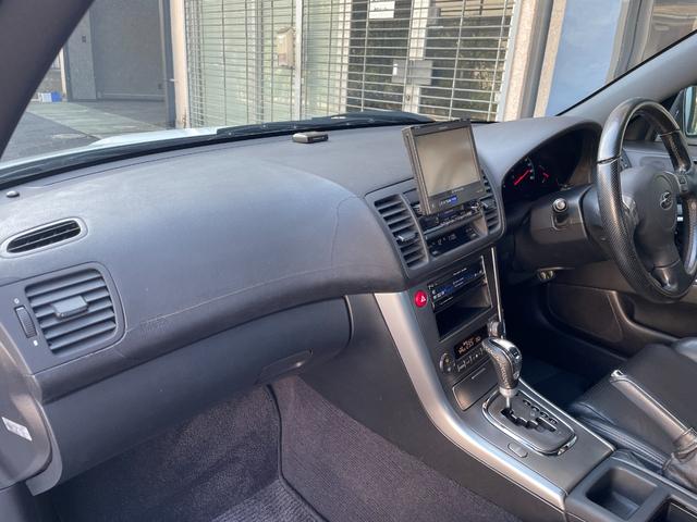 レガシィB4 ブリッツェン2005モデル 専用前後バンパー フロントグリル 専用ブラック本革シート シートヒーター 専用フロアカーペット 専用サイドシルプレート ブラックルーフトリム パナソニックストラーダナビ バックカメラ 社外17AW(72枚目)