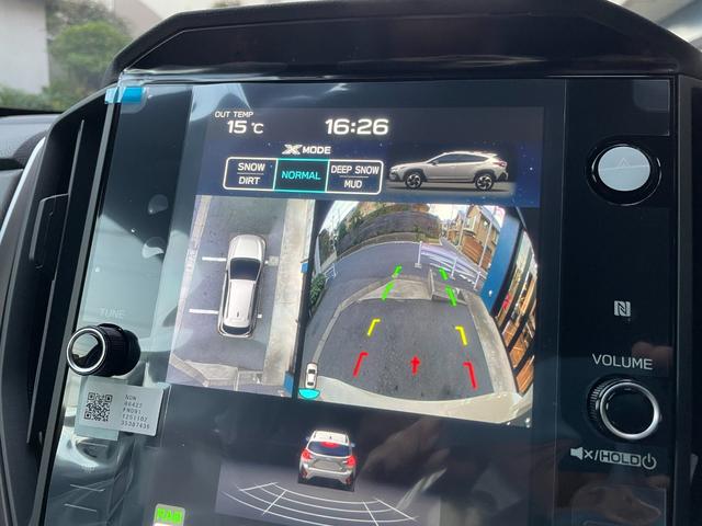 クロストレック リミテッド　登録済未使用車　ルーフレール　１１．６インチナビ　３６０°カメラ　純正フロアマット　シートヒーター　ステアリングヒーター　パワーシート　ブラインドスポットモニター　ＬＥＤヘッドライト　１８インチＡＷ（43枚目）