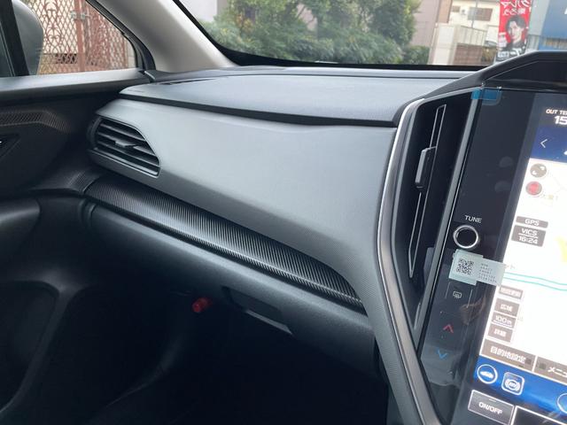 クロストレック リミテッド　登録済未使用車　ルーフレール　１１．６インチナビ　３６０°カメラ　純正フロアマット　シートヒーター　ステアリングヒーター　パワーシート　ブラインドスポットモニター　ＬＥＤヘッドライト　１８インチＡＷ（48枚目）