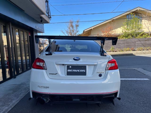 ＷＲＸ ＳＴＩ タイプＲＡ－Ｒ　ワンオーナー　５００台限定車　ＰＲＯＶＡカスタム　ＶＡＲＩＳカーボンボンネット／エアロ／ＧＴウィング　フジツボチタンマフラー　レカロＲＳ－Ｇ　オーリンズ車高調　ブレンボキャリパー　ＢＢＳ１８ＡＷ（4枚目）