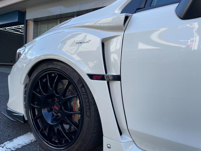 ＷＲＸ ＳＴＩ タイプＲＡ－Ｒ　ワンオーナー　５００台限定車　ＰＲＯＶＡカスタム　ＶＡＲＩＳカーボンボンネット／エアロ／ＧＴウィング　フジツボチタンマフラー　レカロＲＳ－Ｇ　オーリンズ車高調　ブレンボキャリパー　ＢＢＳ１８ＡＷ（29枚目）