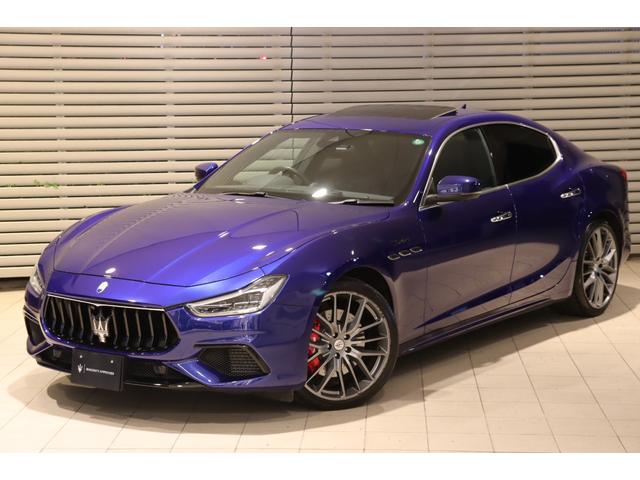 ギブリ モデナ ワンオーナー ツーリングP フル・プレミアムレザー(ネロ) B&Wサウンド 前後シートヒーター Fシートベンチレーション ハイグロスカーボントリム ガラスSR レッドキャリパー・21AW(ティターノ)(2枚目)