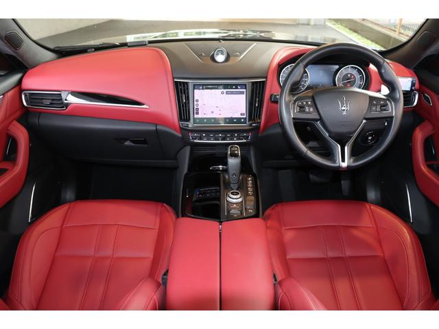 レヴァンテ GTハイブリッド ワンオーナー フル・プレミアムレザー(ロッソ) ヘッドレスト・トライデントステッチ イージーエントリーシステム ハーマンK ソフトクローズドア パノラマSR レッド・キャリパー 21AW(ヘリオス)(16枚目)