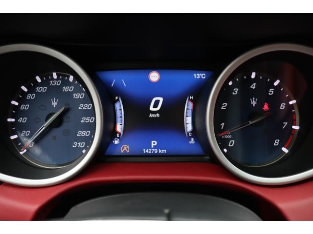 ギブリ ベースグレード　フルナチュラルレザー（ロッソ）　ヘッドレスト・トライデントステッチ　ラディカウッドトリム　ガラスサンルーフ　ＬＥＤヘッドライト　レッド・キャリパー　２０ＡＷ（ウラーノ）（40枚目）