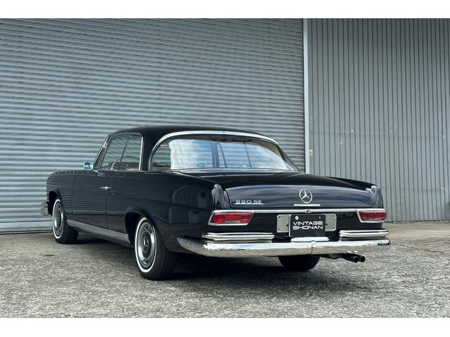 Sクラス  220SEクーペ 左ハンドル 本革シート ETC(6枚目)