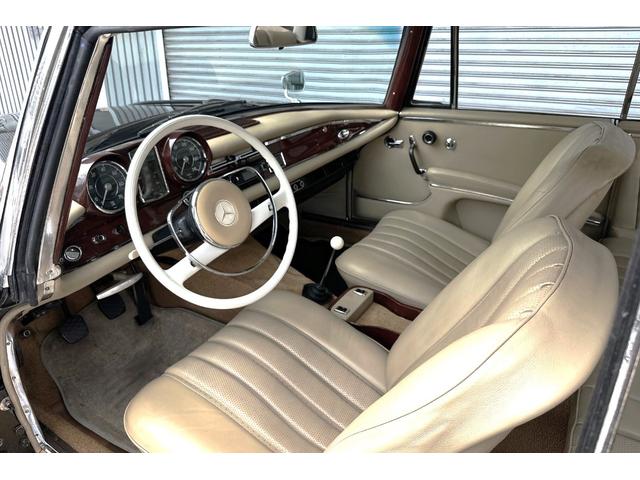 Sクラス  220SEクーペ 左ハンドル 本革シート ETC(9枚目)