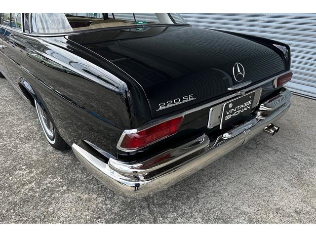 Sクラス  220SEクーペ 左ハンドル 本革シート ETC(23枚目)