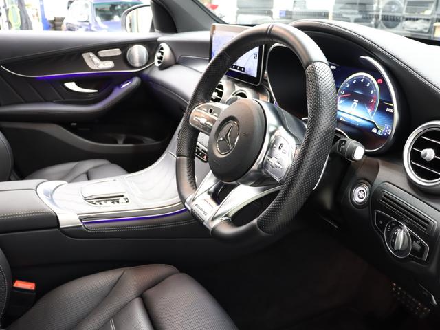 GLC GLC43 4マチッククーペ 後期 レザーEXC レーダーSP 黒革シート パノラマSR ナビTV ブルメスターS ヘッドアップD LEDヘッドライト 自働Rゲート フットオープナー AMGエアロ&20AW 2年保証(6枚目)