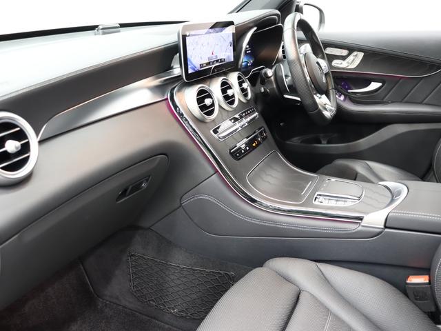GLC GLC43 4マチッククーペ 後期 レザーEXC レーダーSP 黒革シート パノラマSR ナビTV ブルメスターS ヘッドアップD LEDヘッドライト 自働Rゲート フットオープナー AMGエアロ&20AW 2年保証(18枚目)