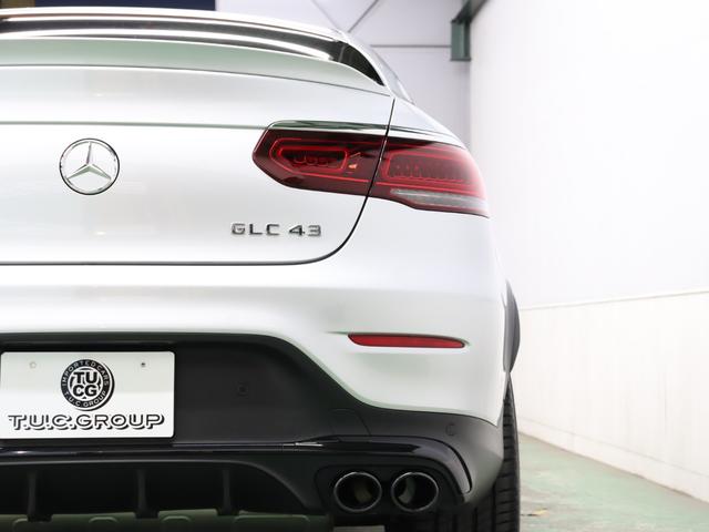 GLC GLC43 4マチッククーペ 後期 レザーEXC レーダーSP 黒革シート パノラマSR ナビTV ブルメスターS ヘッドアップD LEDヘッドライト 自働Rゲート フットオープナー AMGエアロ&20AW 2年保証(34枚目)